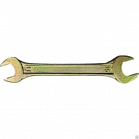 Ключ рожковый, 8 х 10 мм, желтый цинк СИБРТЕХ СИБРТЕХ