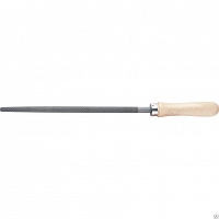 Напильник, 300 мм, круглый, деревянная ручка// СИБРТЕХ СИБРТЕХ