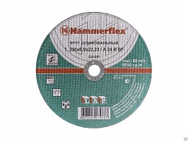 Круг шлифовальный 230x6.0x22,23 A 24 R BF Hammer Flex 232-007 по металлу