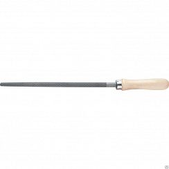 Напильник, 150 мм, круглый, деревянная ручка// СИБРТЕХ СИБРТЕХ
