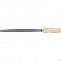 Напильник, 200 мм, трехгранный, деревянная ручка// СИБРТЕХ СИБРТЕХ